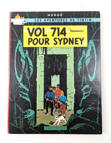 HERGÉ. Les aventures de Tintin - Vol 714...