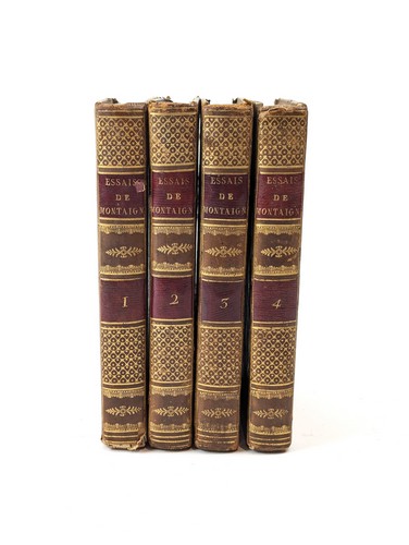 MONTAIGNE (Michel de). Essais. Paris, pierre...