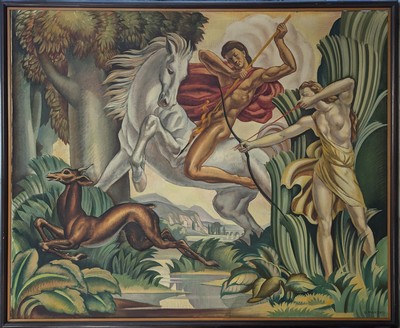 Gaston MARTY (1905-1977) – ÉCOLE BORDELA...