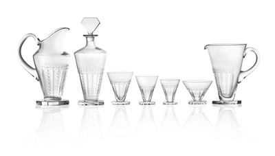 SERVICE DE VERRES de forme tronconique en...