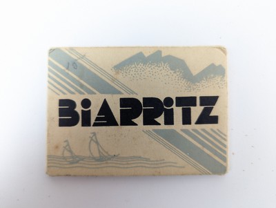 [BIARRITZ] - PETIT CARNET de 10 photographies...