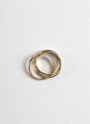 BAGUE trois ors (750)