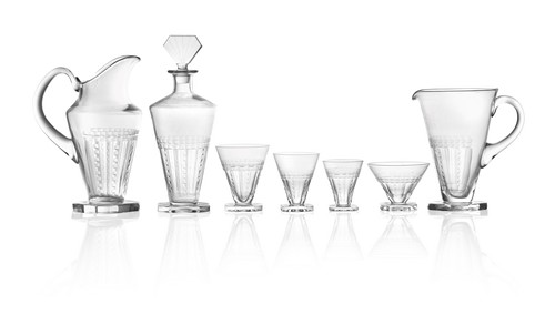 SERVICE DE VERRES de forme tronconique en...
