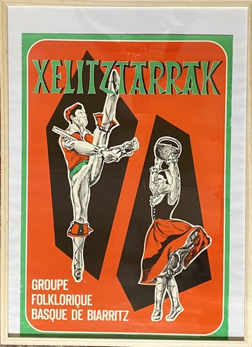 [XELIZTARRAK] AFFICHE sérigraphiée en couleurs...