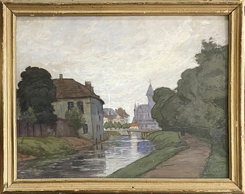 Attribué à Albert LECHAT (1863-1918)