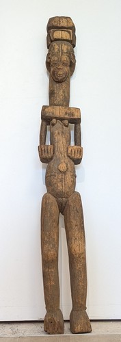STATUE D'ESCLAVE féminin ou androgyne en...