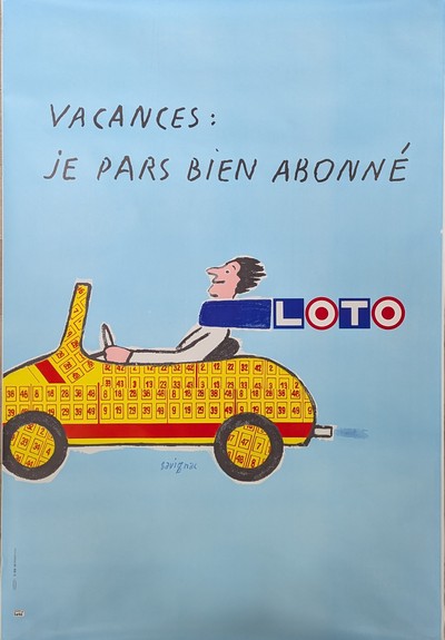 Raymond SAVIGNAC (1907-2002) pour FRANCE...