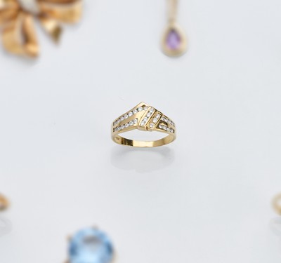 BAGUE jonc asymétrique type ceinture en or...