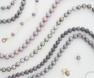 SAUTOIR DE PERLES de culture choker (Tahiti...