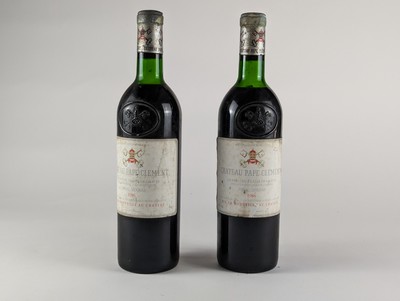 2 Blles CH. PAPE CLÉMENT Graves GCC 1986...