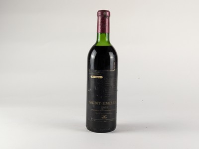 1 Blle SAINT-EMILION Mise Calvet 1969.