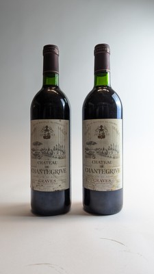 2 Blles CH. DE CHANTEGRIVE, Graves, 1988...