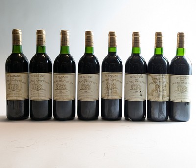 8 Blles LE BAHANS DE CH. HAUT-BRION, Pessac-Léognan,...