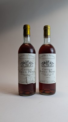 2 Blles CH. RABAUD-PROMIS, Sauternes, GC,...
