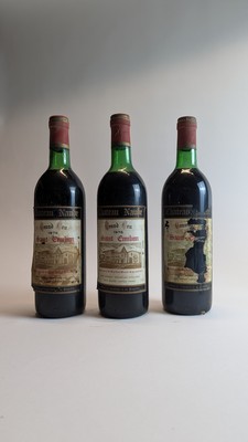 3 Blles CH. NAUDE, Saint-Émillon, GC, 19...