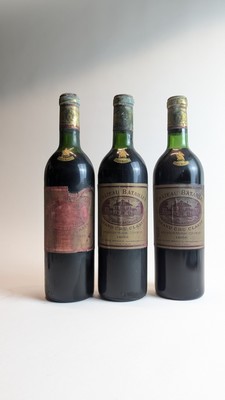 3 Blles CH. BATAILLEY, Pauillac, GCC, 19...