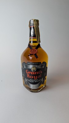 1 Blle SCOTCH WHISKY, Grant's Royal, William...