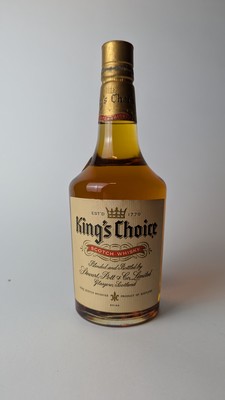 1 Blle SCOTCH WHISKY, King's Choice, Stewart...