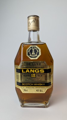 1 Blle SCOTCH WHISKY, Langs, 12 ans, 43°,...