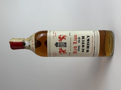 1 Blle SCOTCH WHISKY, Red Lion, fine old,...