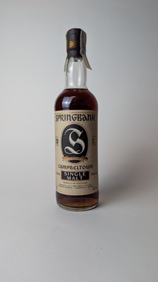 1 Blle SCOTCH WHISKY, Springbank, Campbelltown,...