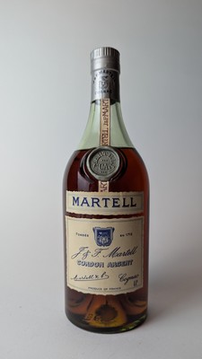 1 Blle COGNAC Martell, Cordon argent, 44°,...