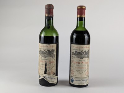 2 Blles CH. CALON SEGUR Saint-Estèphe GCC...