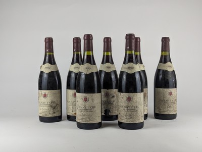 7 Blles VOLNAY 1er cru, Les Santenots, mise...