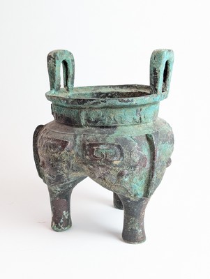 CHINE, style ZHOU, deuxième moitié du XXe...