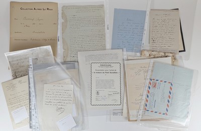 ENSEMBLE DE L.A.S en feuillets libres du...