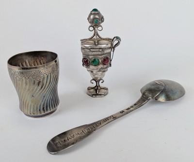 LOT en argent comprenant :