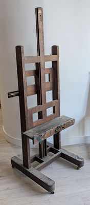 [GEORGES HENNEBUTTE] - CHEVALET double face...