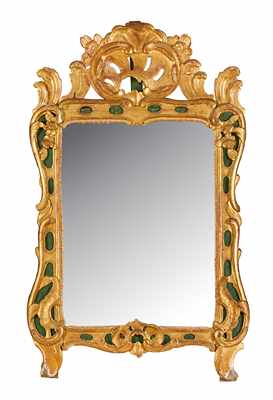 MIROIR rectangulaire dans un cadre en bois...