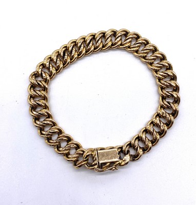 CHAÎNE en or (750) à mailles américaines...