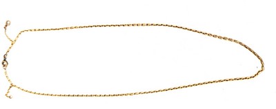 COLLIER ras-de-cou en or (750) à mailles...