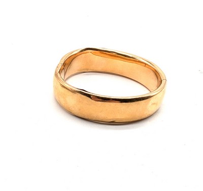 BRACELET MANCHETTE rigide en or (750). Petit...