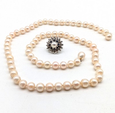 COLLIER DE PERLES DE CULTURE choker (7 mm)....