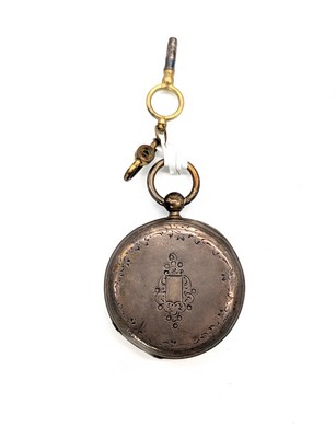 MONTRE DE GOUSSET à boîtier en argent (800),...