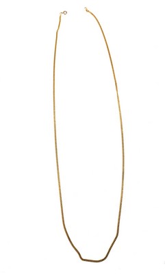 LONGUE CHAÎNE en or (750) à maille força...