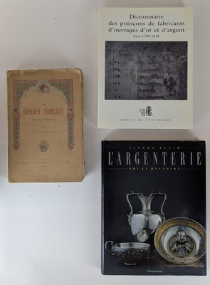 [ORFEVRERIE] ENSEMBLE DE TROIS OUVRAGES