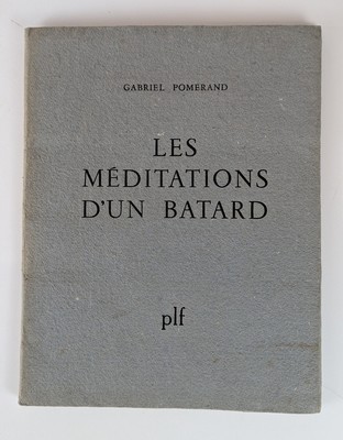 [CURIOSA] - Gabriel POMERAND, Les méditation...