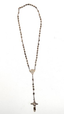 CHAPELET en argent (800) filigranné.