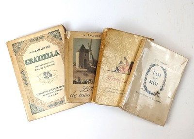 [ILLUSTRÉS MODERNES]. Ensemble de 4 volumes...