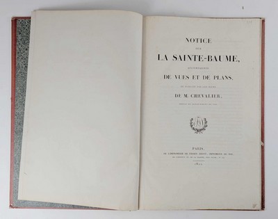 CHEVALIER (M.), préfet du Var, Notice sur...