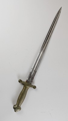 GLAIVE DE POMPIER modèle 1855. Poignée en...
