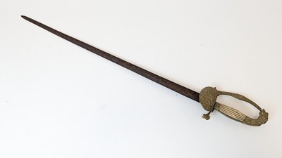 ÉPÉE D'OFFICIER avec fusée en plaquettes...