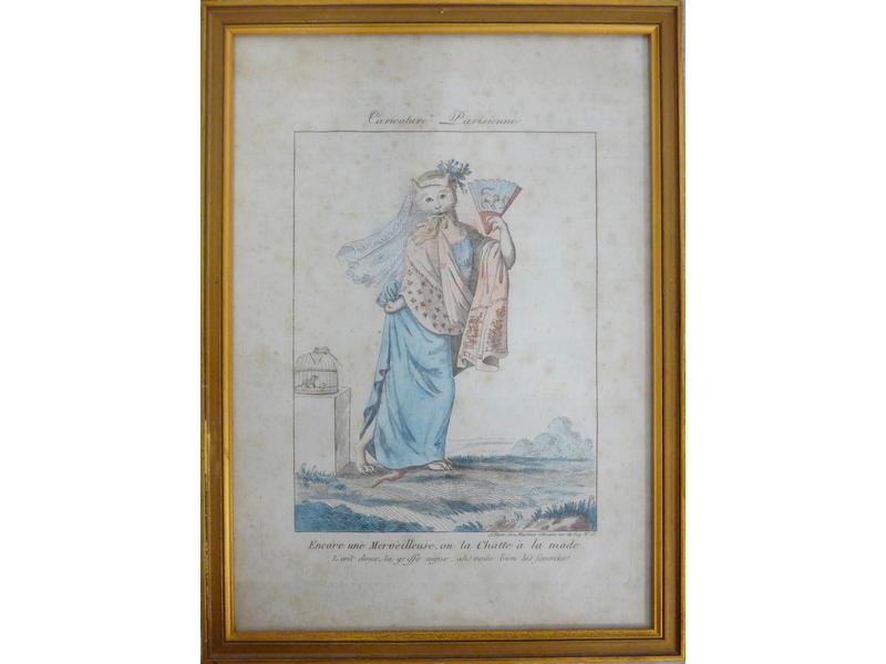 Caricature parisienne