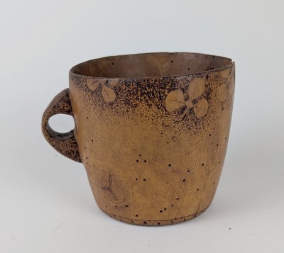 BOL DE BERGER monoxyle à une petite anse...