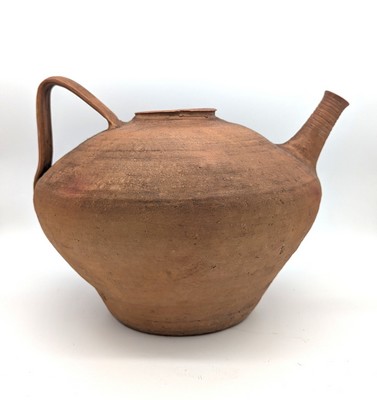 PEGARRA en terre cuite, anse latérale.