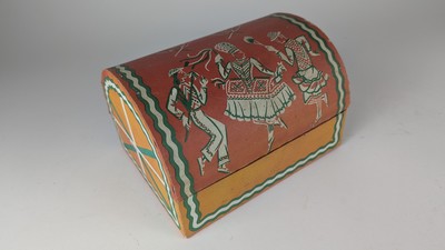 [IZARRA] - COFFRET en carton de forme rectangulaire...